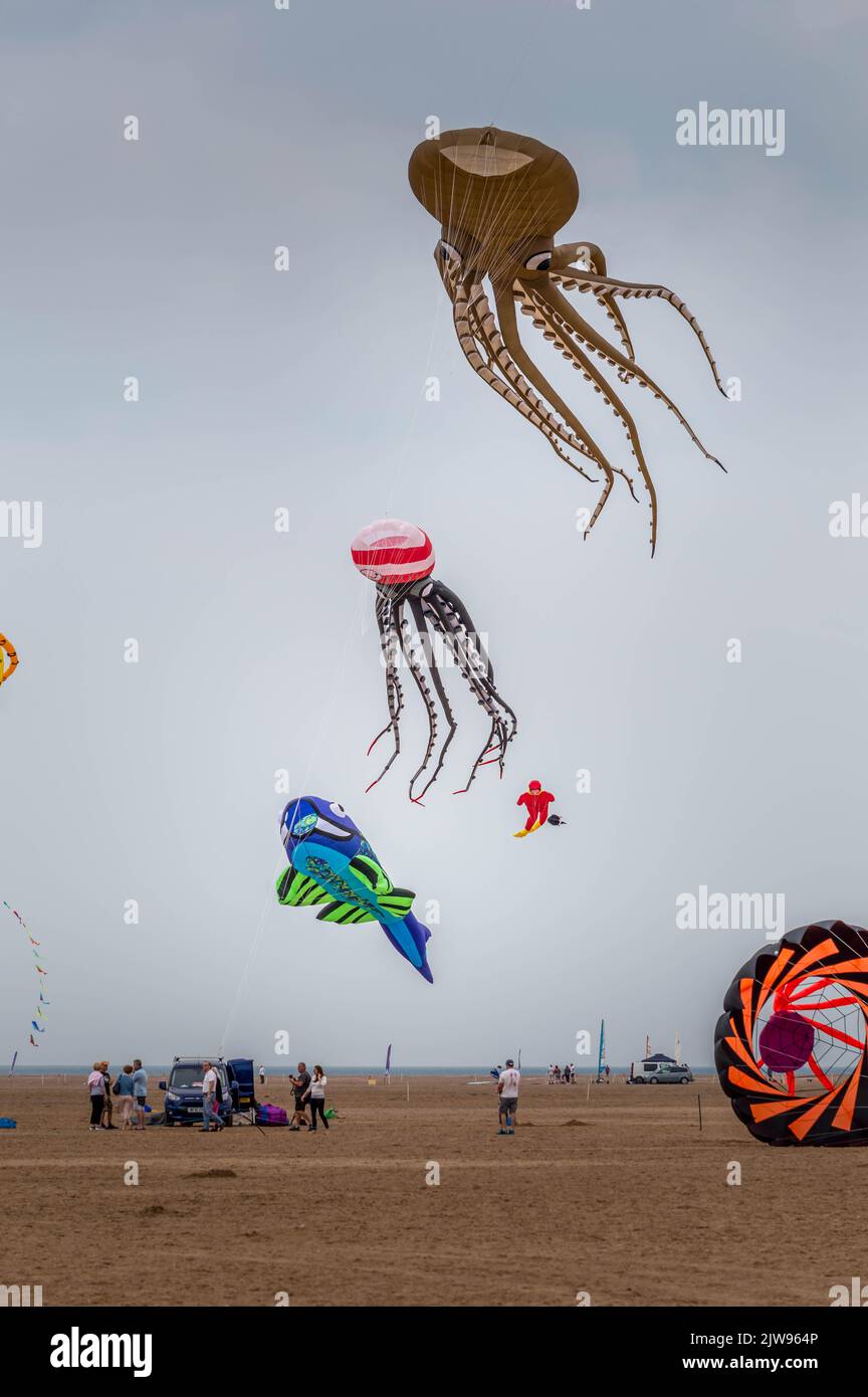 St Annes International Kite Festival 2022 Stock Photo