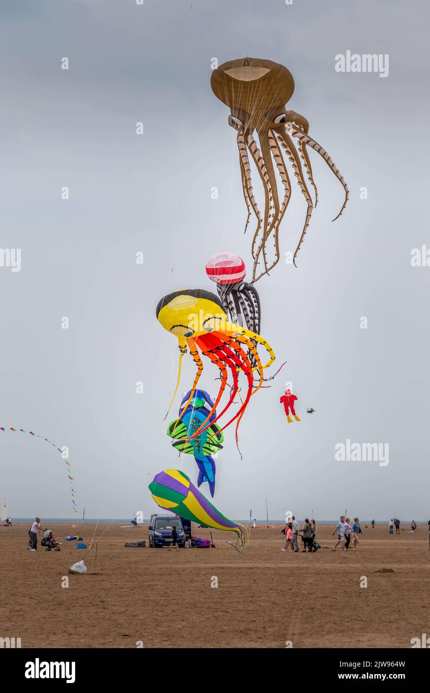 St Annes International Kite Festival 2022 Stock Photo