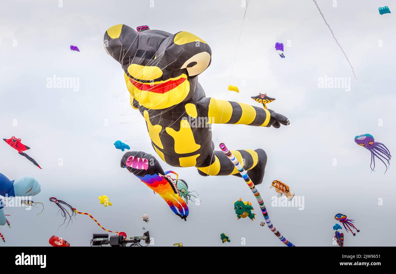 St Annes International Kite Festival 2022 Stock Photo