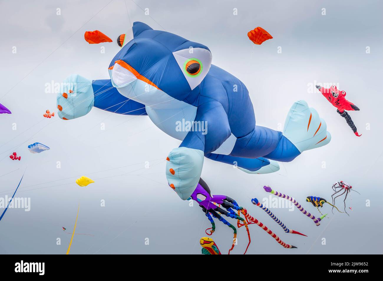 St Annes International Kite Festival 2022 Stock Photo