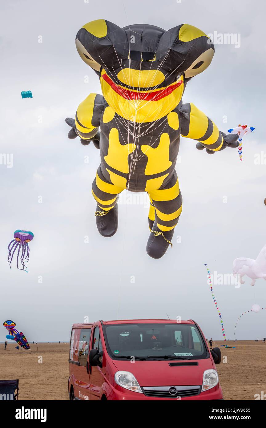 St Annes International Kite Festival 2022 Stock Photo