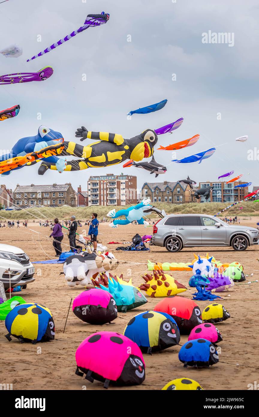 St Annes International Kite Festival 2022 Stock Photo