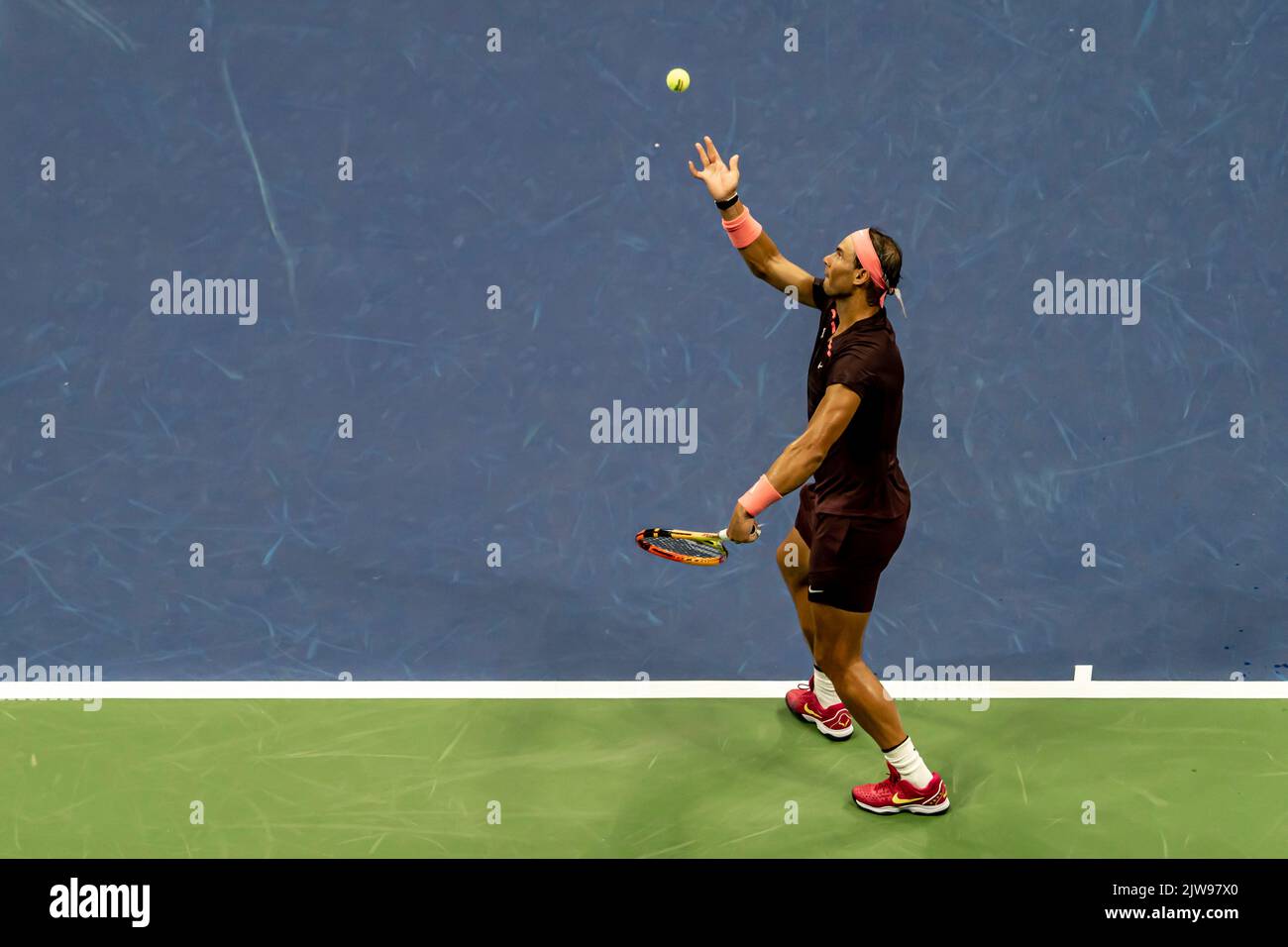 Rafael nadal us open tennis hi-res stock photography and images - Alamy