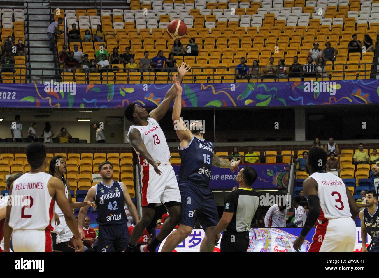 Recife, Brazil. 03rd Sep, 2022. The game between CANADA X URUGUAY