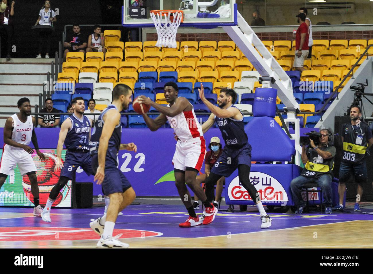 Recife, Brazil. 03rd Sep, 2022. The game between CANADA X URUGUAY