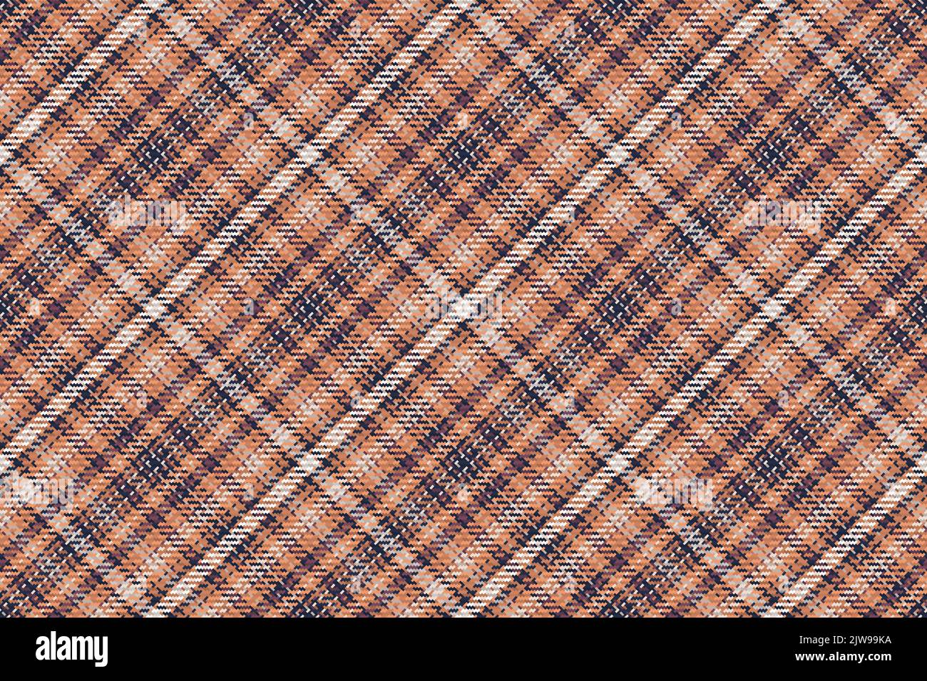 Plaid checkered tartan seamless pattern suitable for fashion textiles and graphics design. Stock Vector