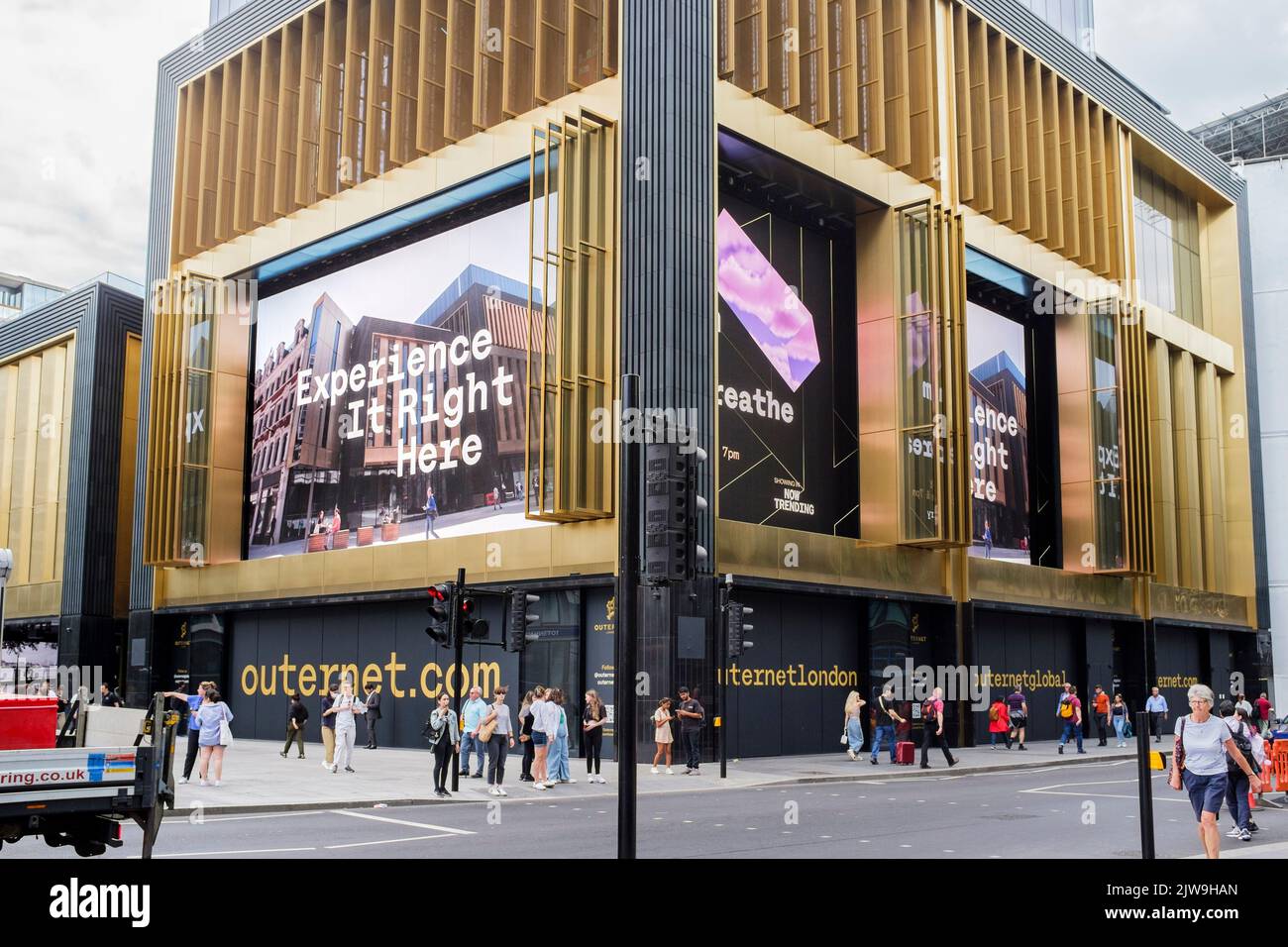 The London development on Charing Cross Road, central London, UK Stock Photo Alamy