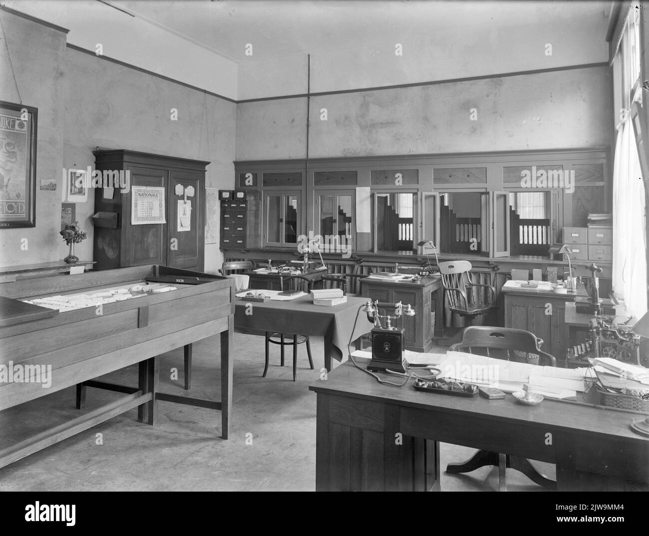 Interior of the municipal and district labor fair (Kruisstraat 13) in Interior of the municipal and district labor fair (Kruisstraat 13) in