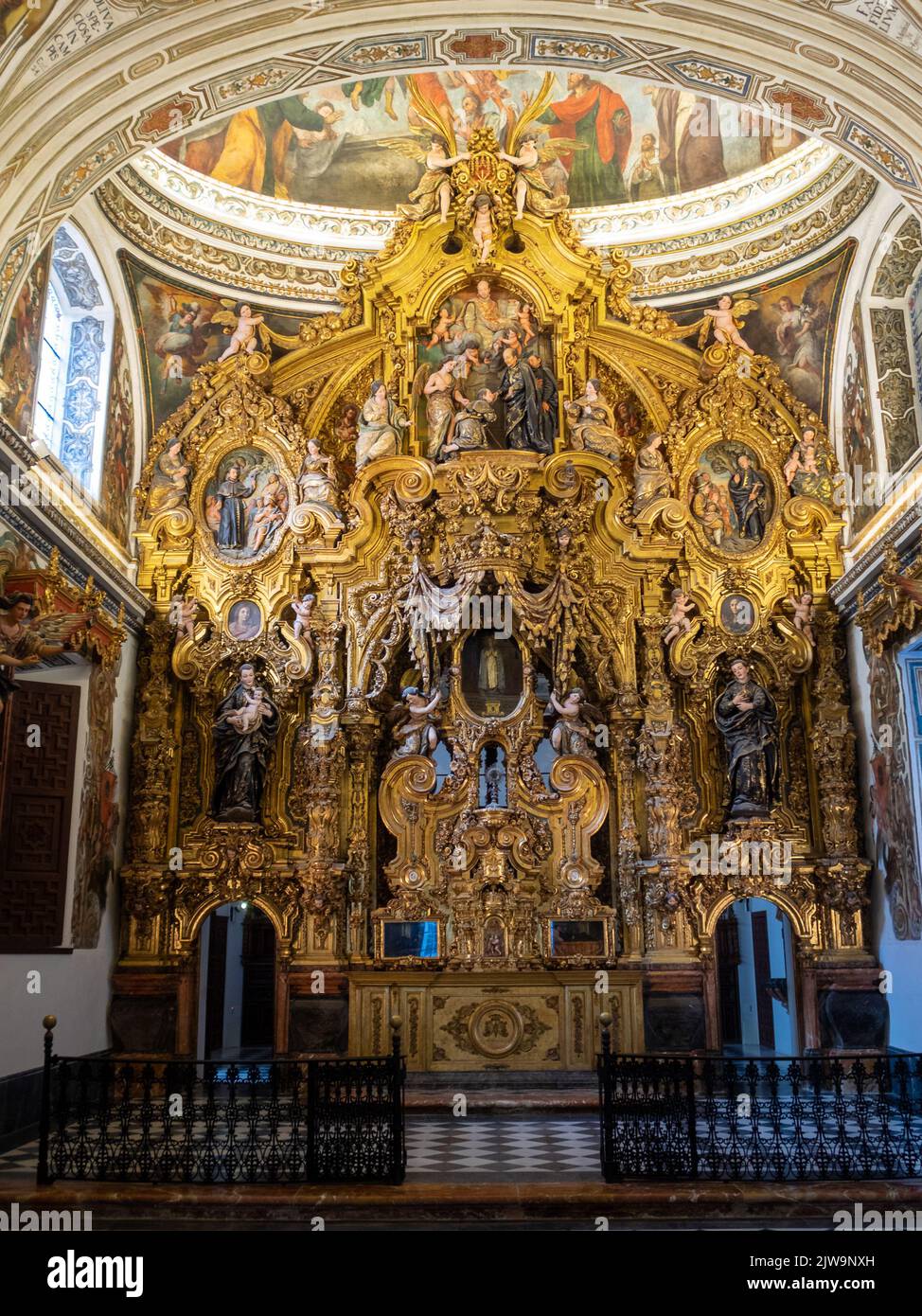 Iglesia de San Luis de los Franceses, Capilla Doméstica by Duque Cornejo Stock Photo