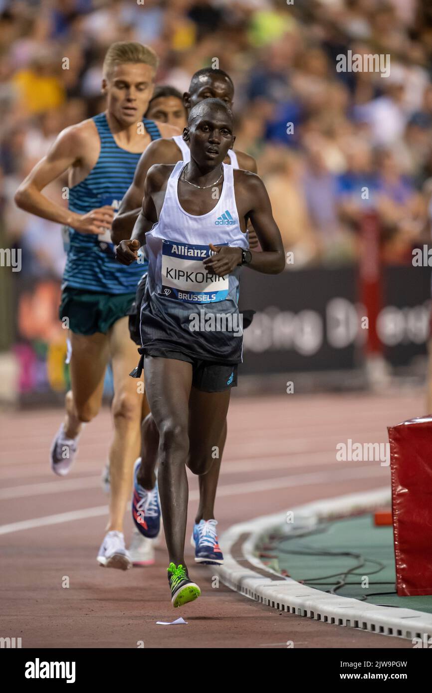Nicholas Kipkorir Kimeli of Kenya competing in the men's 5000m during