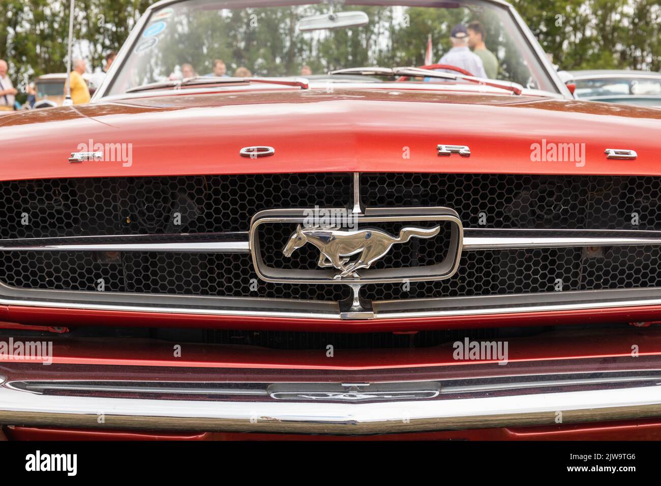 Mustang grill hi-res stock photography and images - Alamy