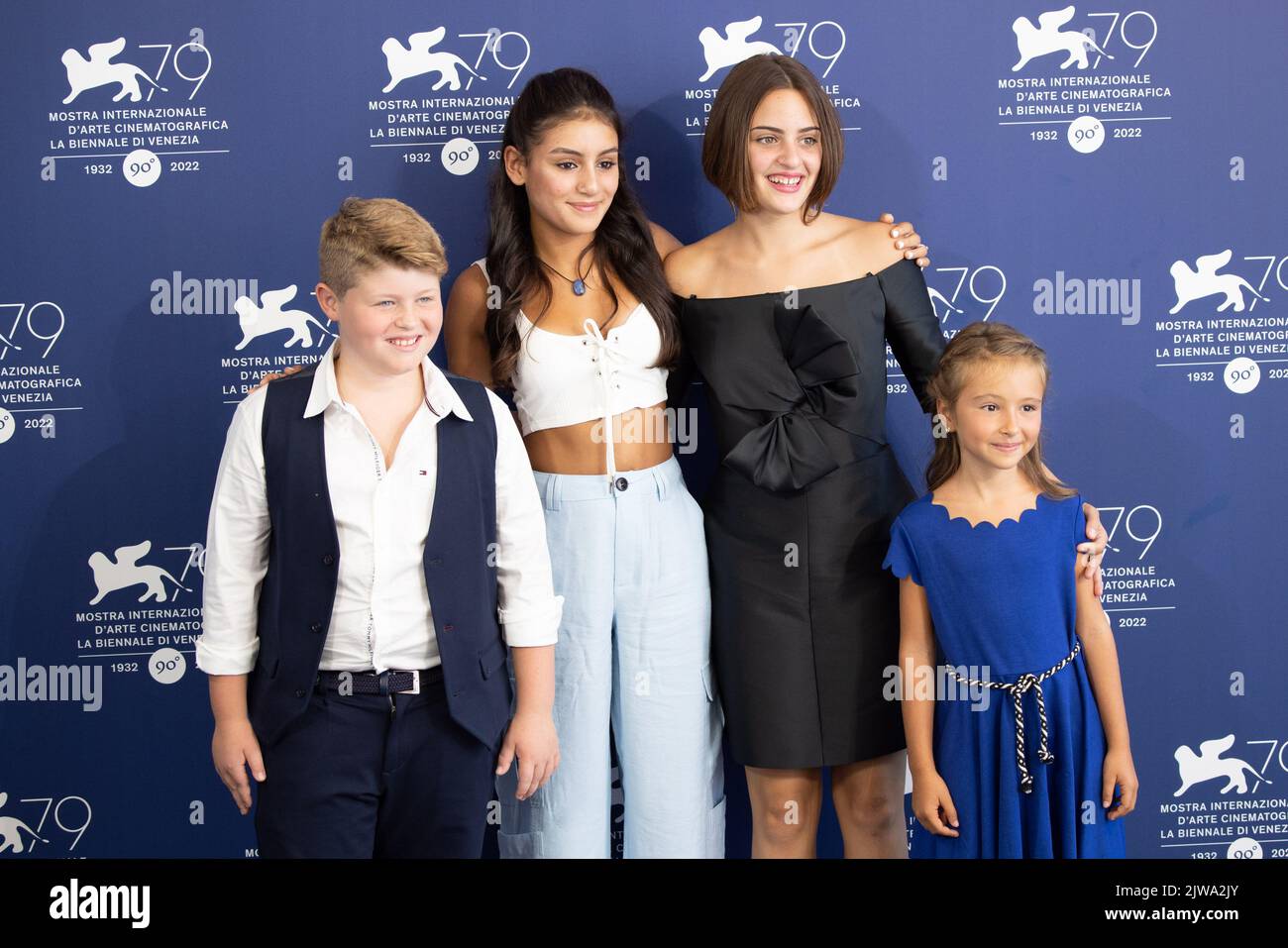 (L-R) Patrizio Francioni, Penelope Nieto Conti, Luana Giuliani and