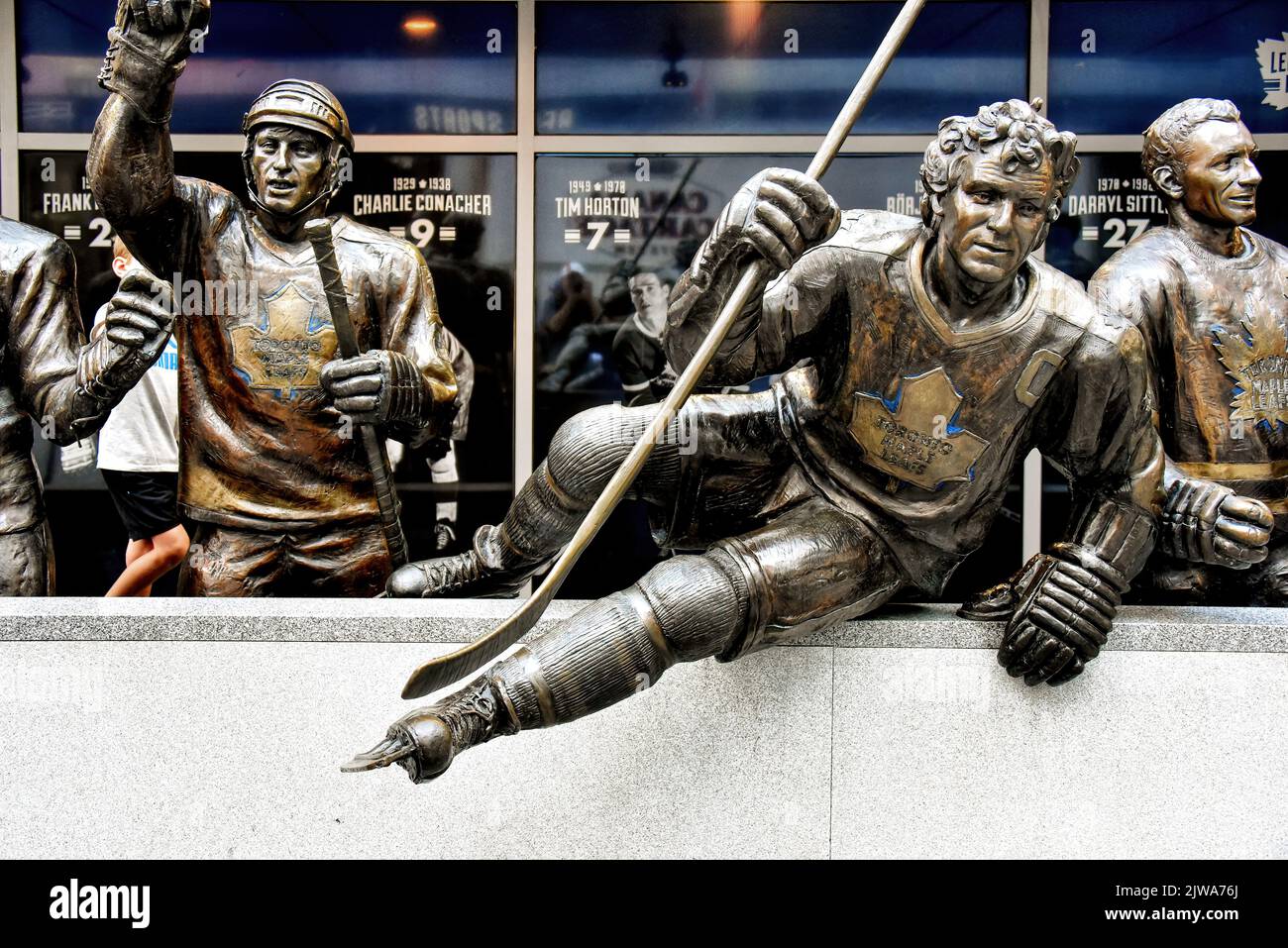 Toronto Maple Leafs+R+ Arena Framed Wall Decor Featuring A Black And White  Full Length Photo Of The Ice Before A Capacity Crowd Of Leafs+TM+ Fans