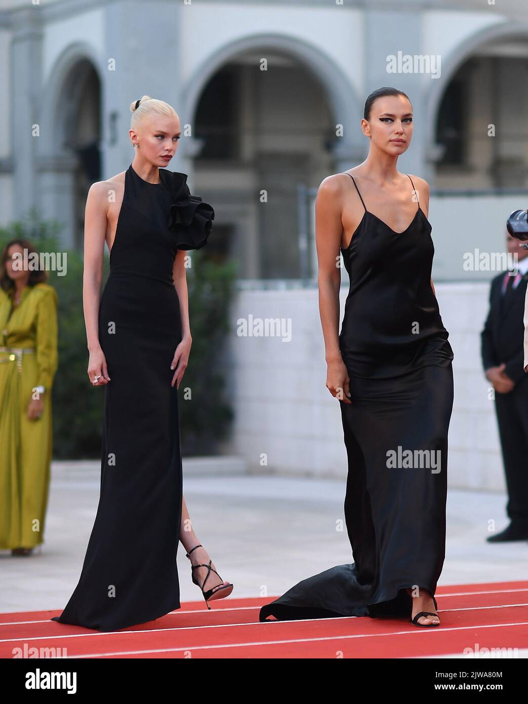 Irina Shayk And Stella Maxwell Attend The L Immensit Red Carpet At