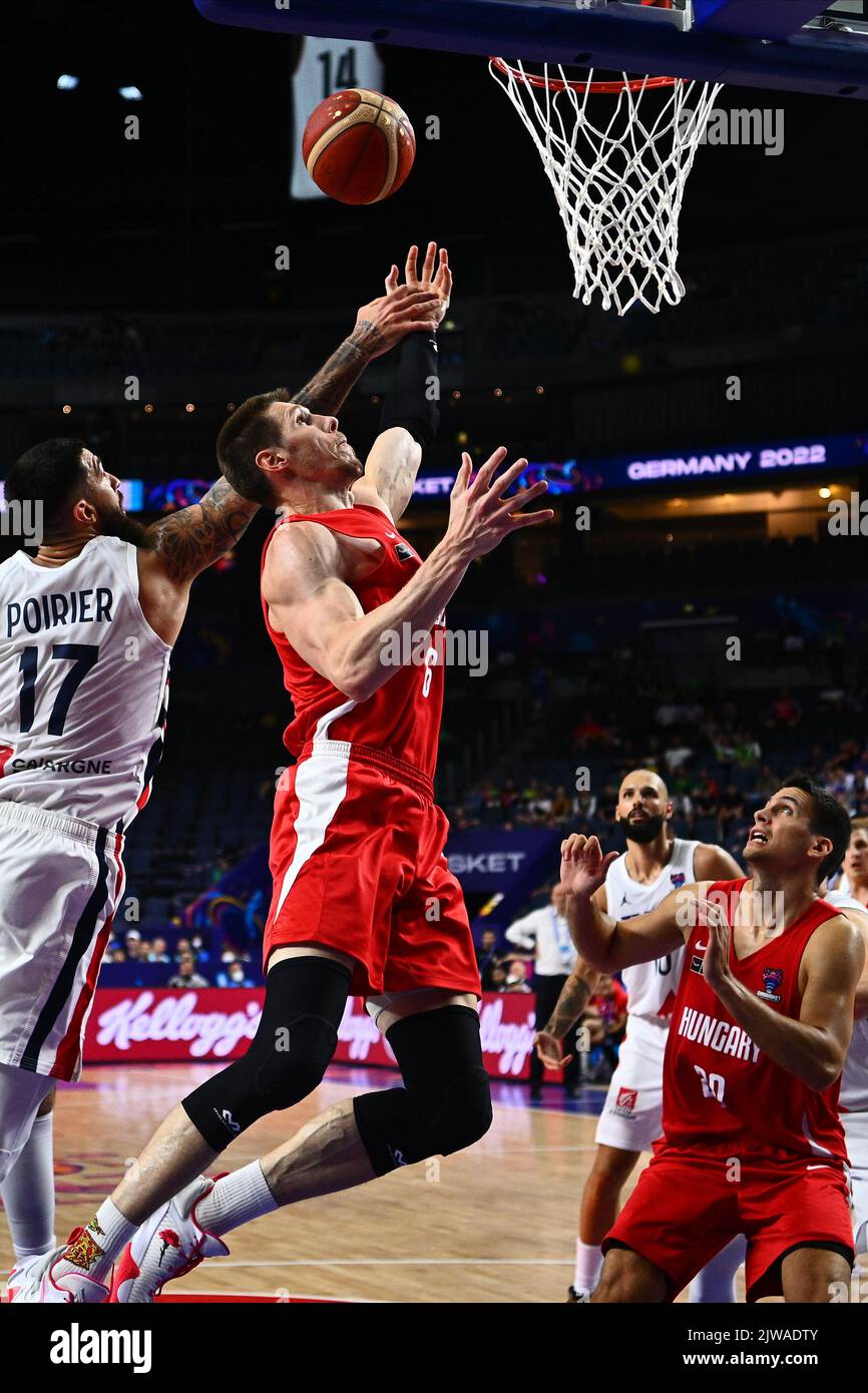 COLOGNE, GERMANY - SEPTEMBER 4, 2022: The basketball match of