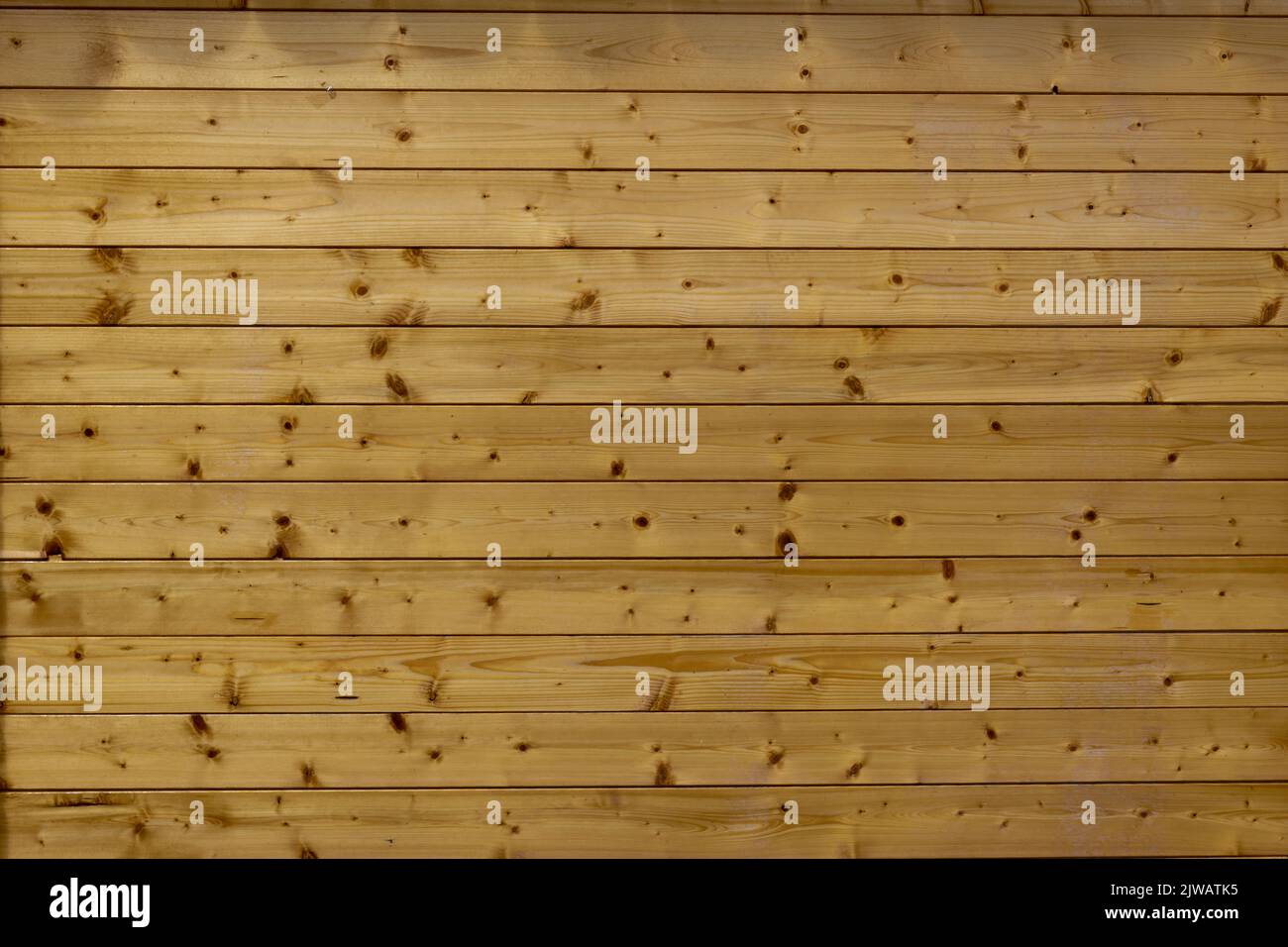 Yellow pine wood planks wall texture background flat frontal smooth