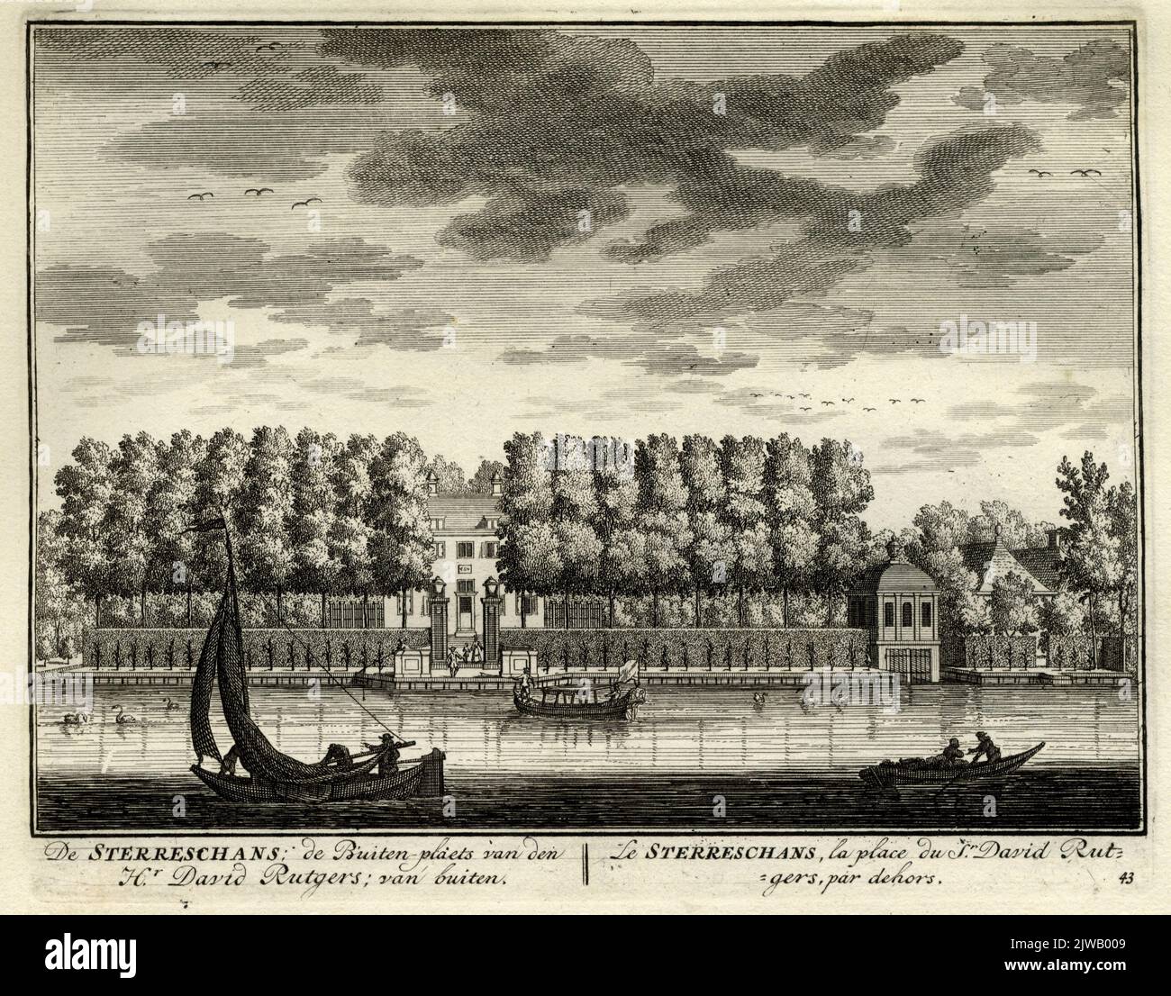 De Sterreschans: the outdoor plaets of Den / Hr. David Rutgers; from ...