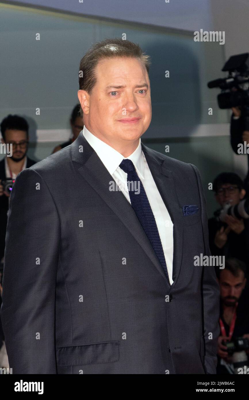 Brendan fraser the whale premiere hi-res stock photography and images ...