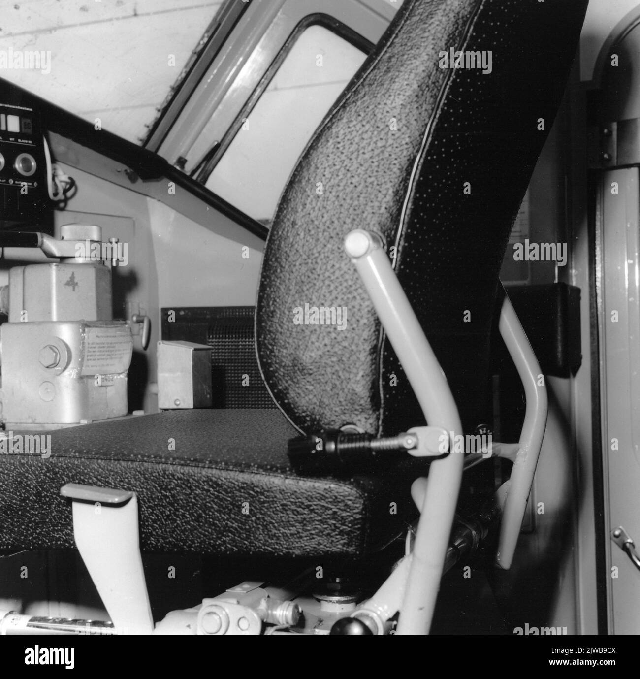 Interior of the Electric train set no. 1970 (Mat. 1954, plan P) of the