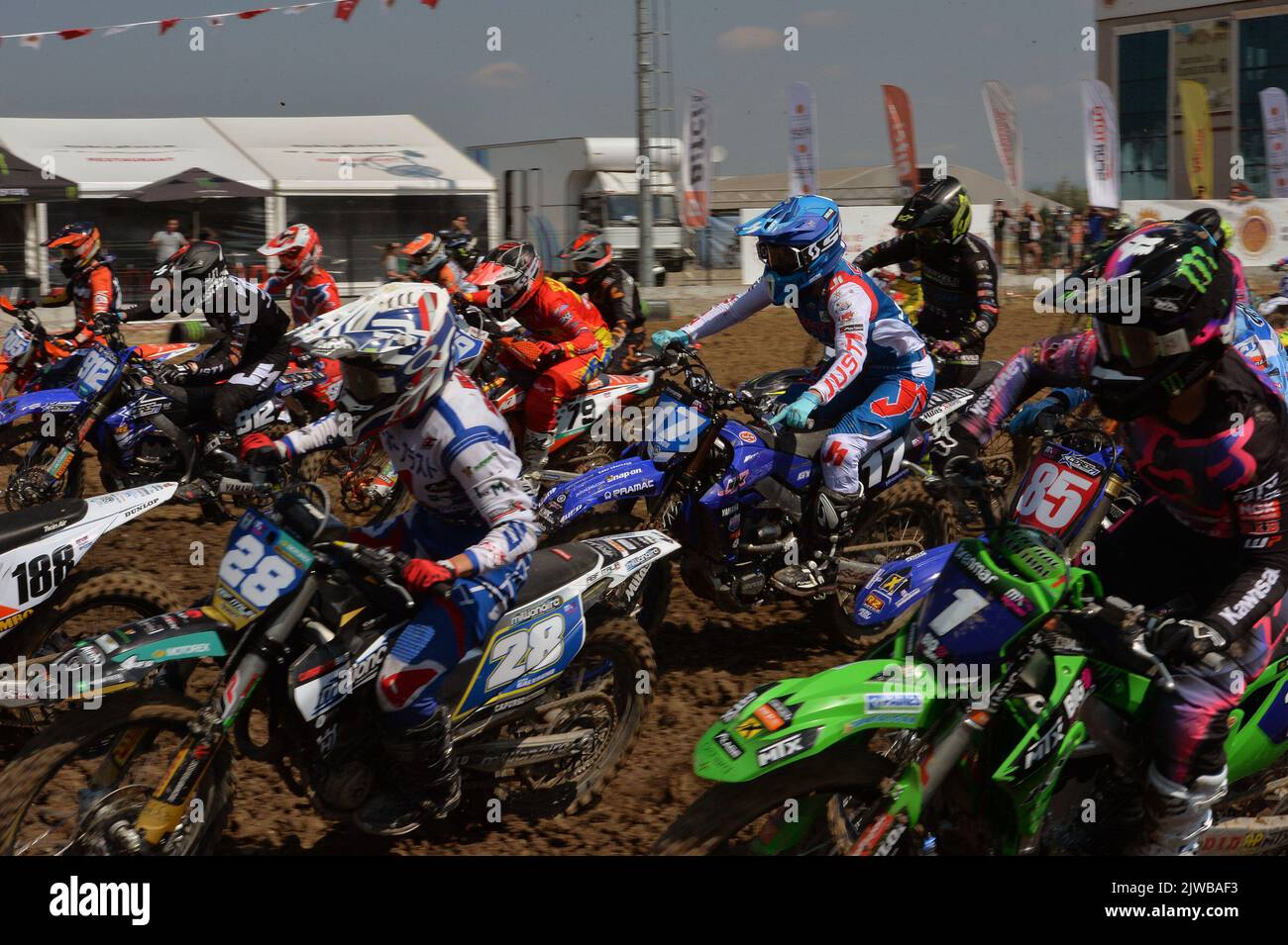Wmx Racers Women motocross hi-res stock photography and images - Alamy