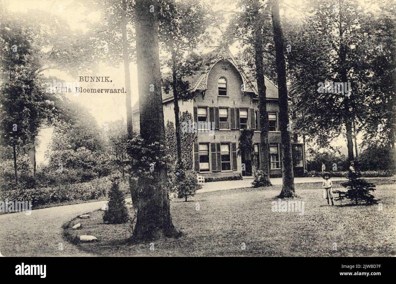 View of the front of the Bloemerwaard house in Bunnik Stock Photo - Alamy