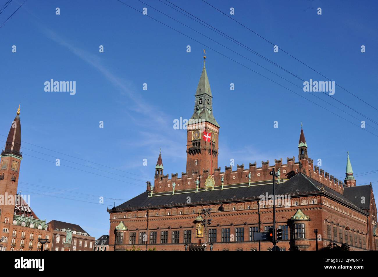 Copenhagen /Denmark/04 September 2022/Copenhagen city hall host ...