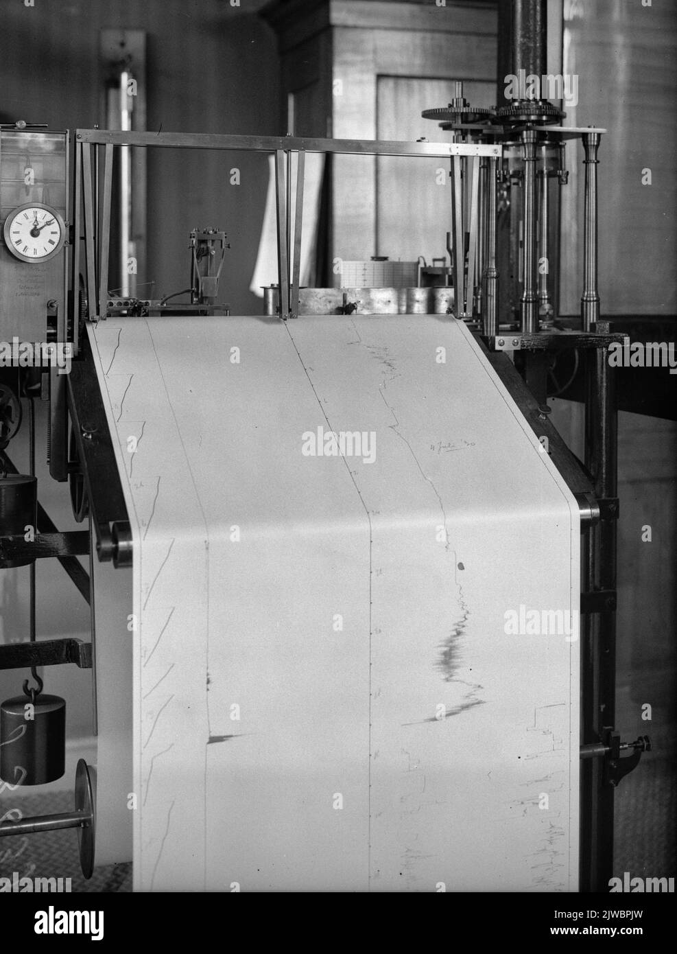 Image of an instrument for measuring the wind force in the Royal Dutch ...
