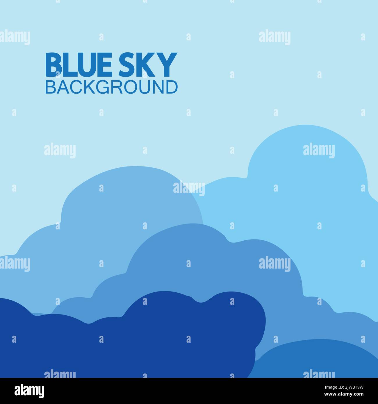 Landscape clouds sky Stock Vector Images - Alamy