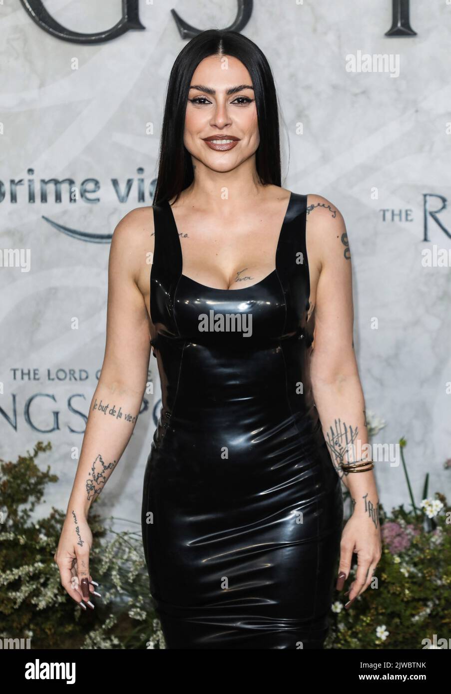 London, UK. 30th Aug, 2022. Cleo Pires seen attending the Global Premiere For 'The Lord Of The Rings: The Rings Of Power' at Leicester Square Gardens in London. Credit: SOPA Images Limited/Alamy Live News Stock Photo