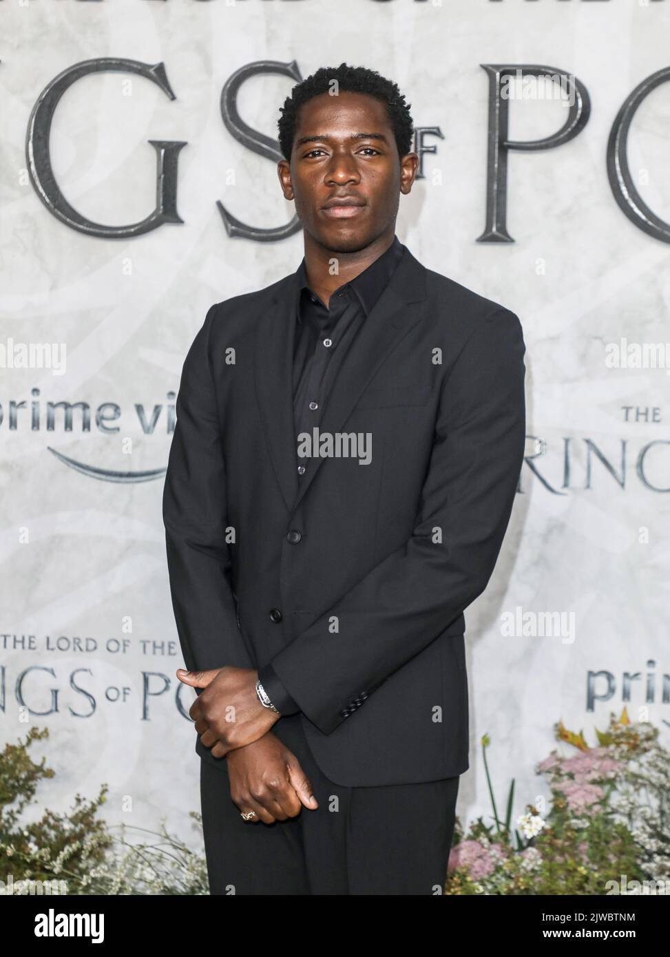 London, UK. 30th Aug, 2022. Damson Idris seen attending the