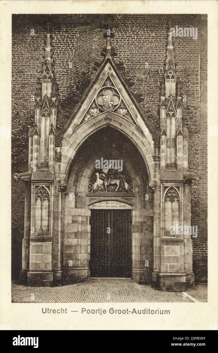 Neo-Gothic townhouses along Maliebaan in Utrecht