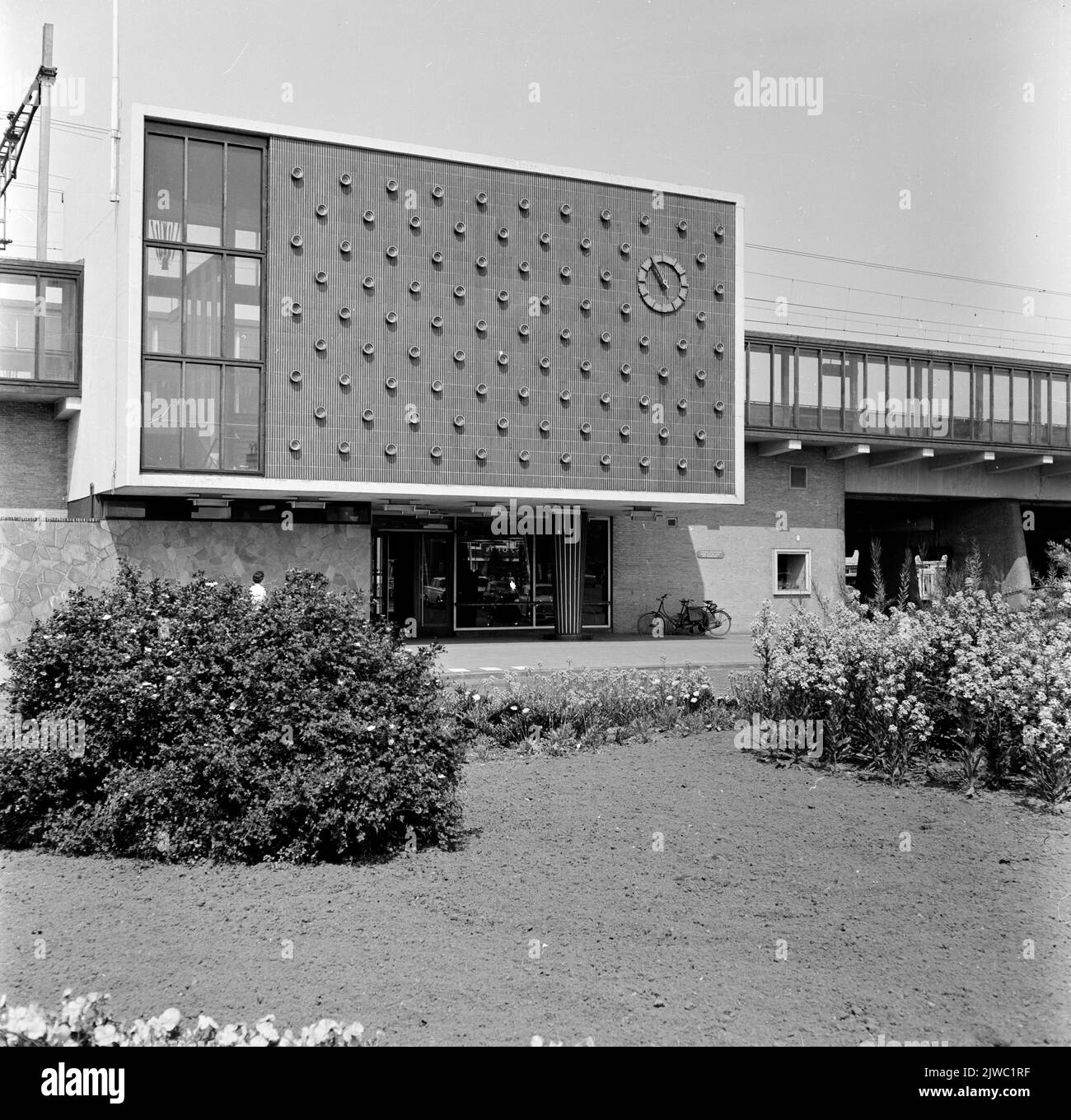 View of the N.S. station HeemstedeAerdenhout in Heemstede Stock Photo
