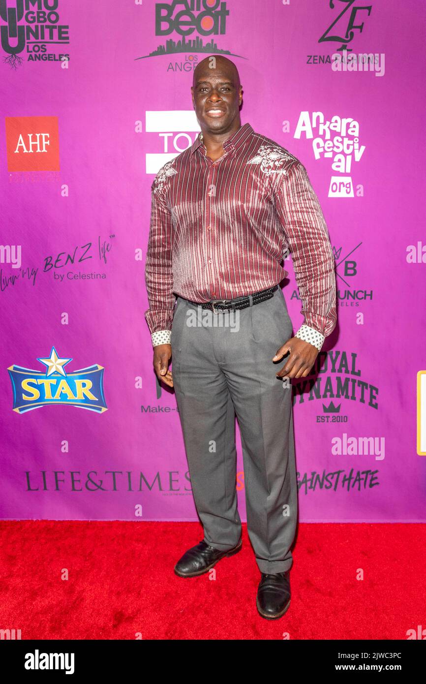 Los Angeles, USA. 04th Sep, 2022. Isaac C Singleton Jr attends Peter Lentini's 13th Annual Ankara Festival - Closing Night at Exchange LA, Los Angeles, CA on September 4, 2022 Credit: Eugene Powers/Alamy Live News Stock Photo