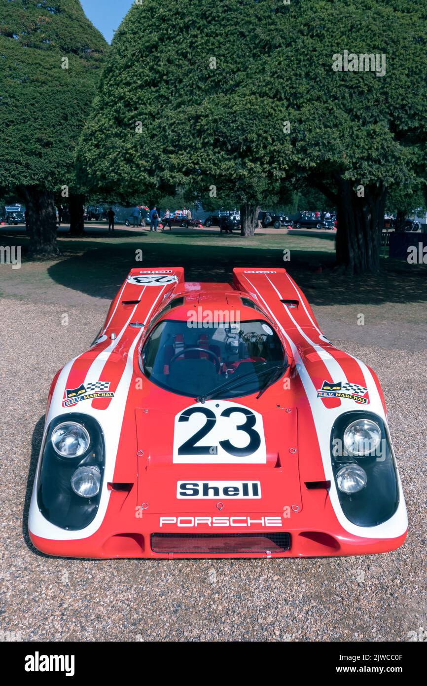 1969 Porsche 917K at the 2022 Hampton Court Concours at Hampton Court Palace London UK Stock Photo