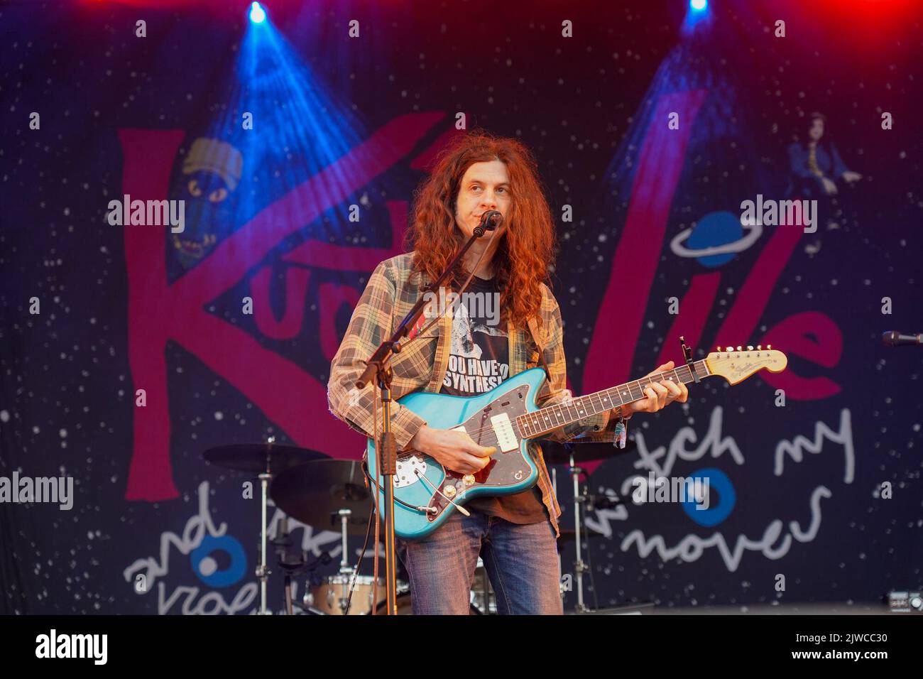 Dorset, UK. Sunday, 4 September, 2022. Kurt Vile and the Violators performing at the 2022 End of the Road Festival. Photo: Richard Gray/Alamy Stock Photo