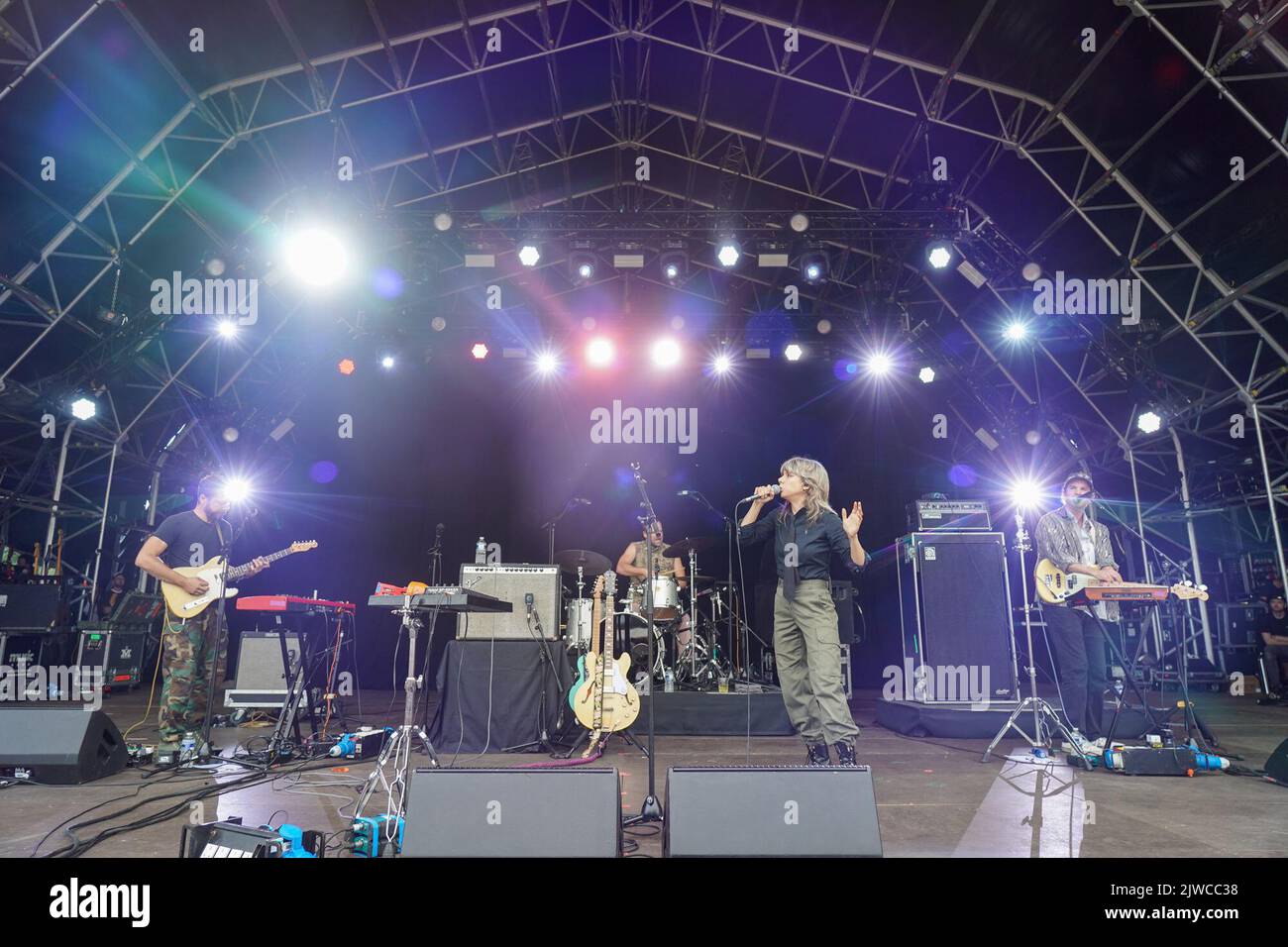 Dorset, UK. Sunday, 4 September, 2022. performing at the 2022 End of the Road Festival. Photo: Richard Gray/Alamy Stock Photo