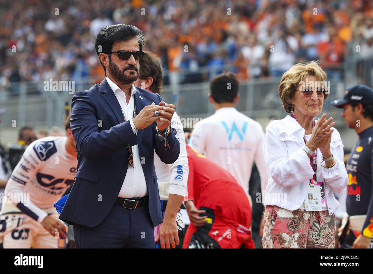 BEN SULAYEM Mohammed (uae), President of the FIA, portrait during the Formula 1 Heineken Dutch Grand Prix 2022, 15th round of the 2022 FIA Formula One World Championship from September 2 to 4, 2022 on the Zandvoort Circuit, in Netherlands, Belgium - Photo: Florent Gooden/DPPI/LiveMedia Stock Photo
