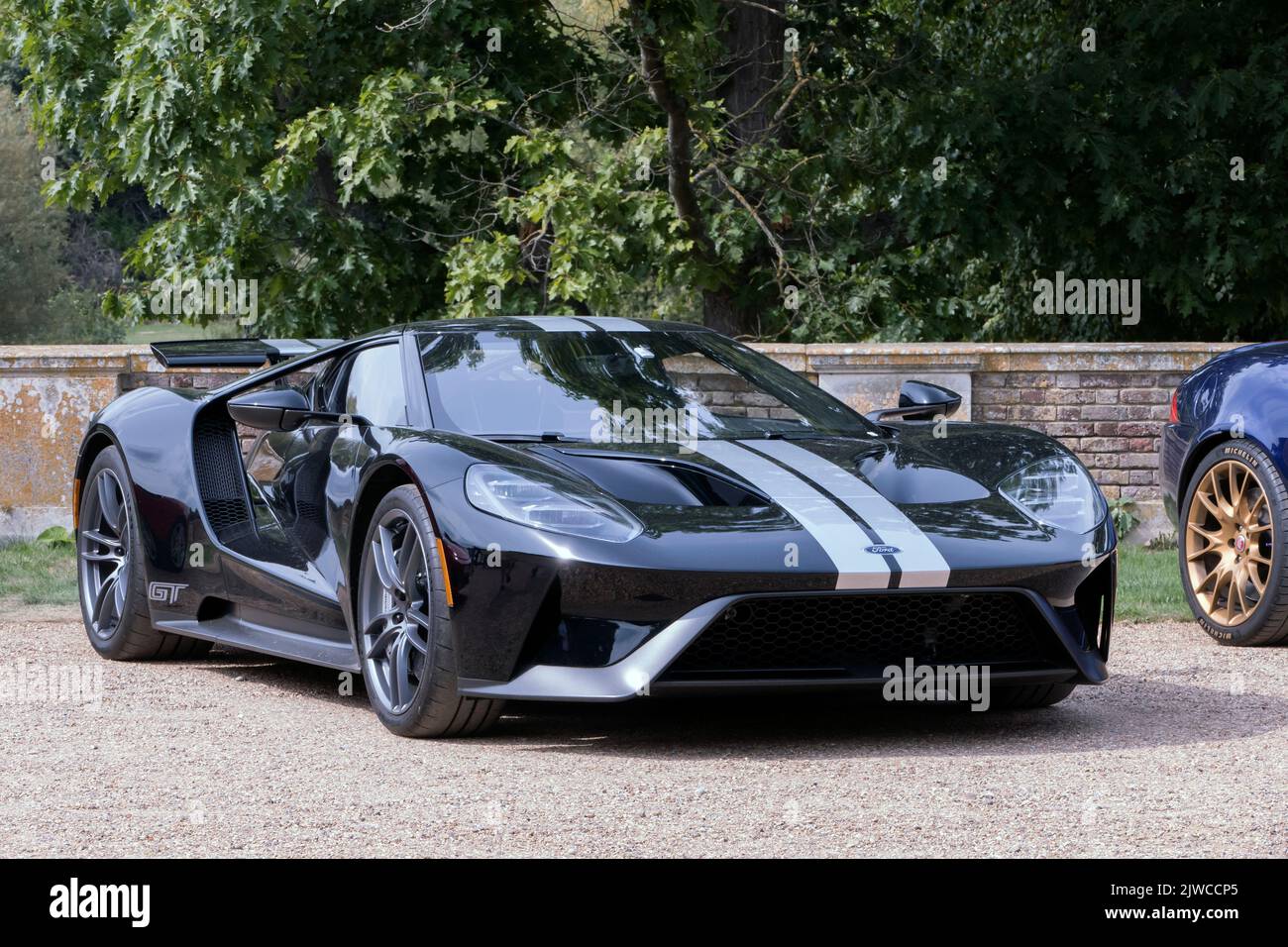 Ford Gt at the 2022 Hapton Court Concours at Hampton Court Palace London UK Stock Photo
