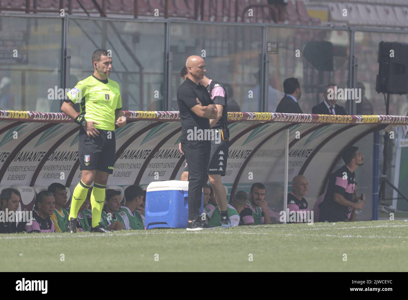 Eugenio Corini Head Coach Palermo Fc Editorial Stock Photo - Stock