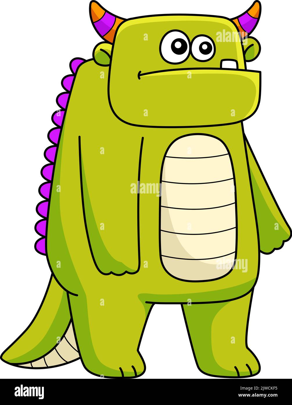 Monster cartoon hi-res stock photography and images - Alamy