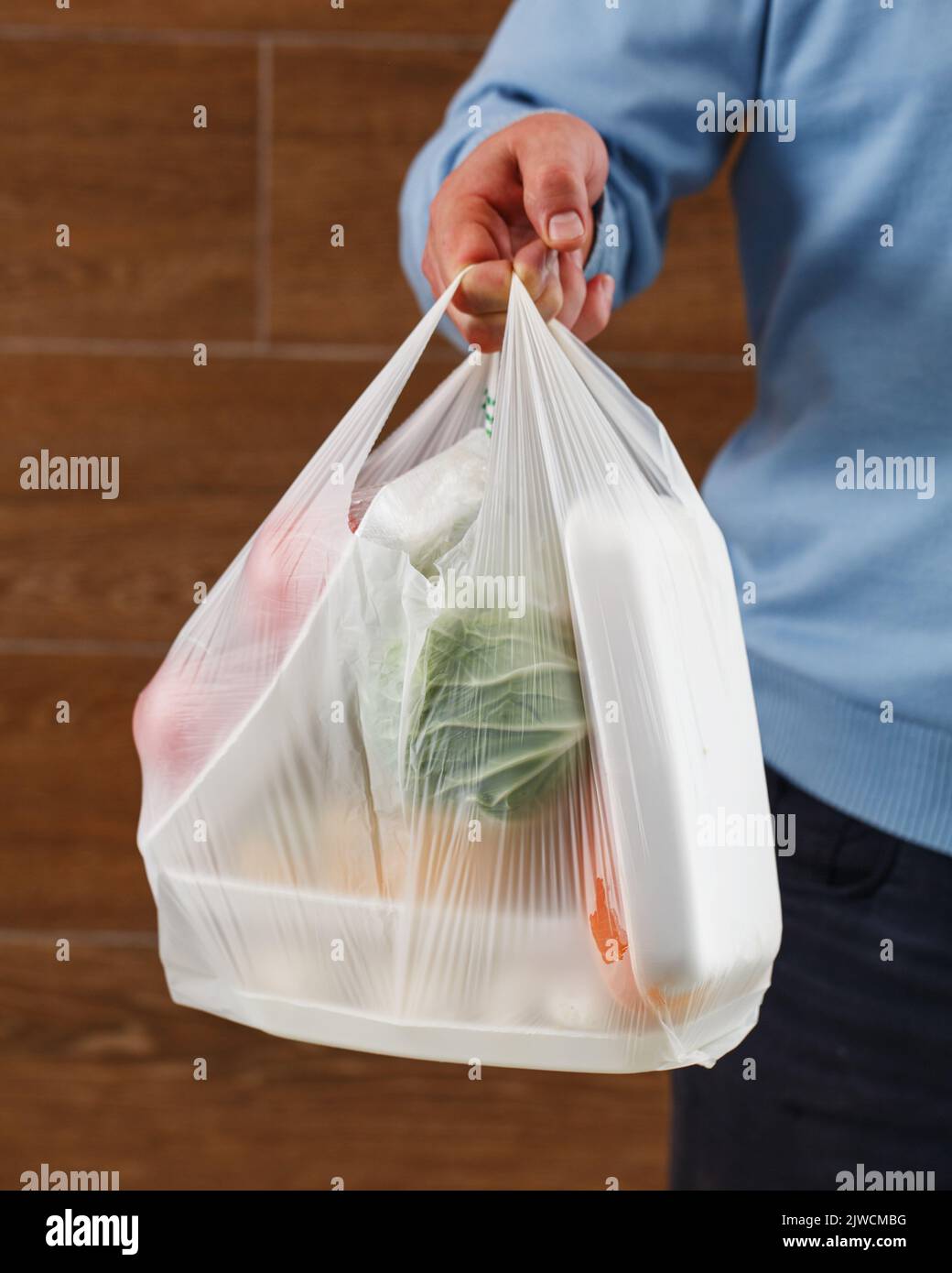 Recyclable plastic grocery bag hires stock photography and images Alamy