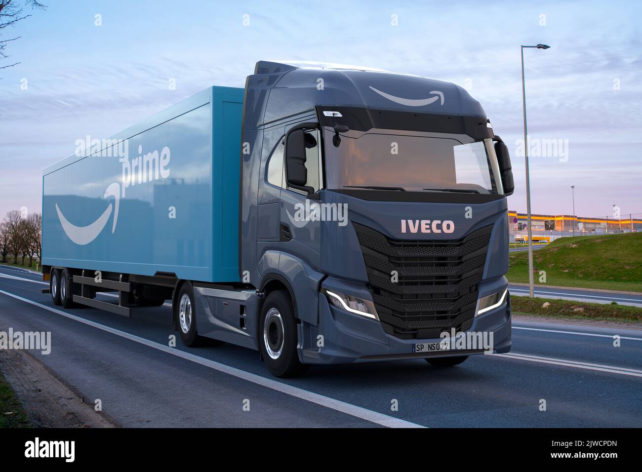 Iveco lorry hi-res stock photography and images - Page 2 - Alamy