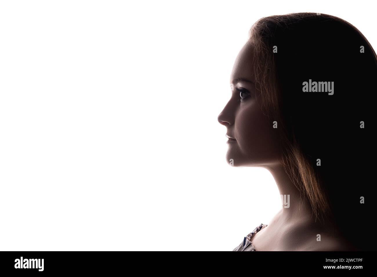 face contouring aesthetic cosmetology woman white Stock Photo Alamy