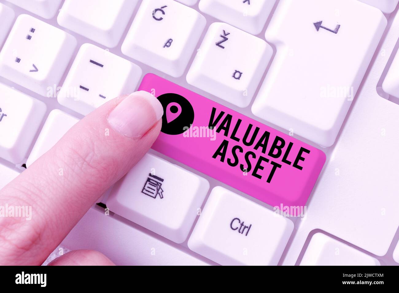 Handwriting text Valuable AssetYour most valuable asset is your ability ...