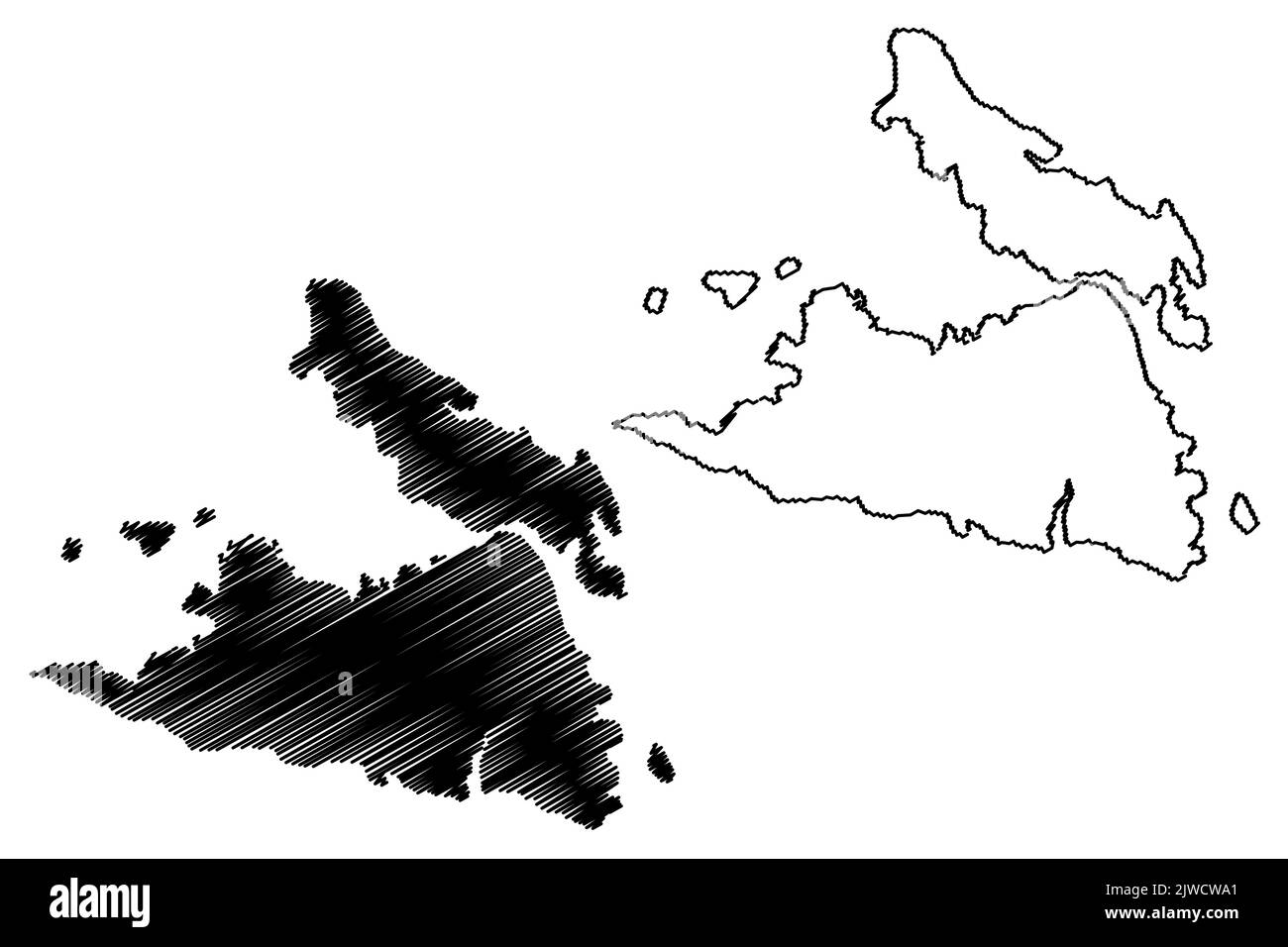 Byron and Lord island (Western Australia, Commonwealth of Australia