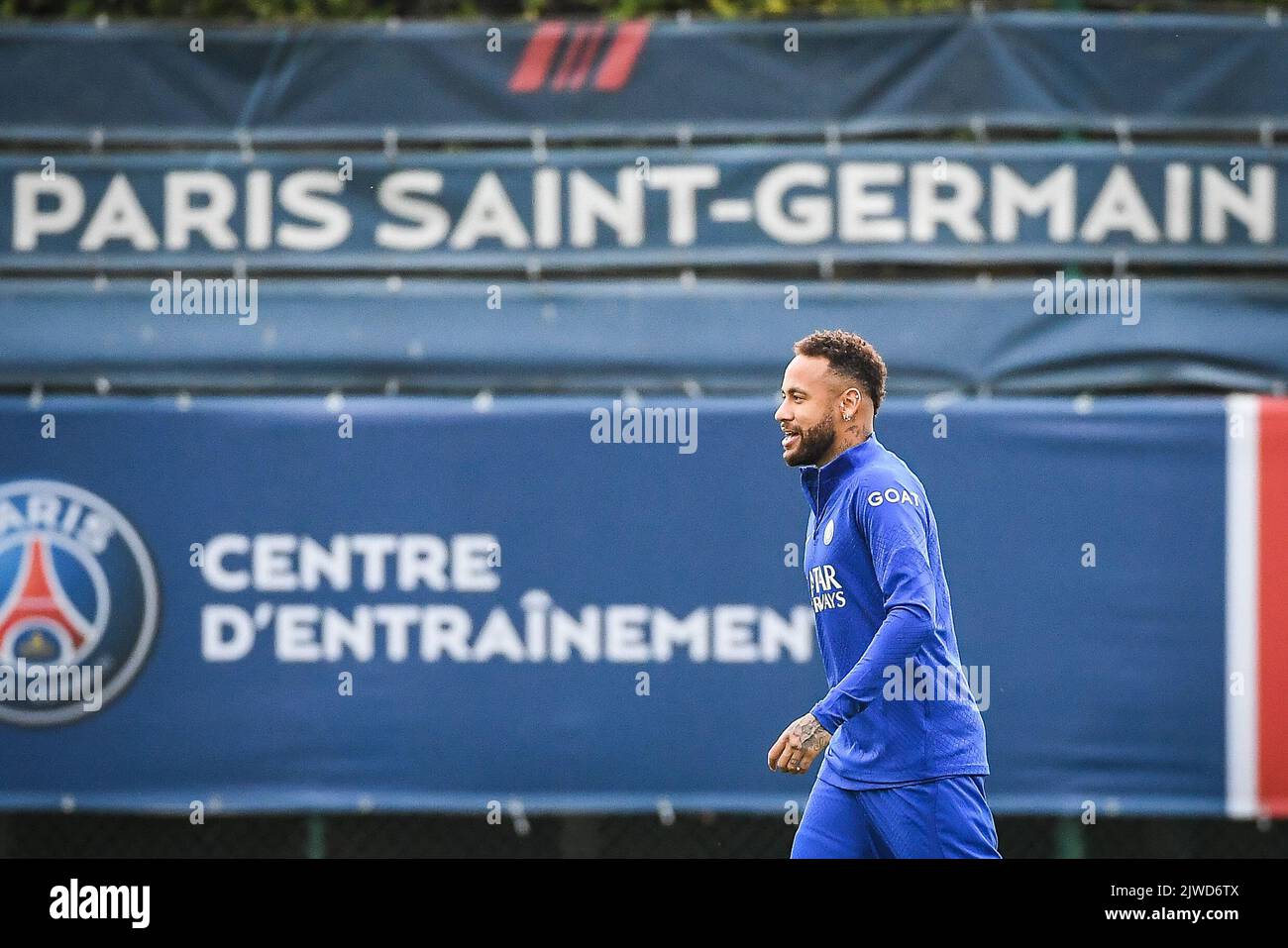 NEYMAR JR of PSG during the training of the Paris SaintGermain team on