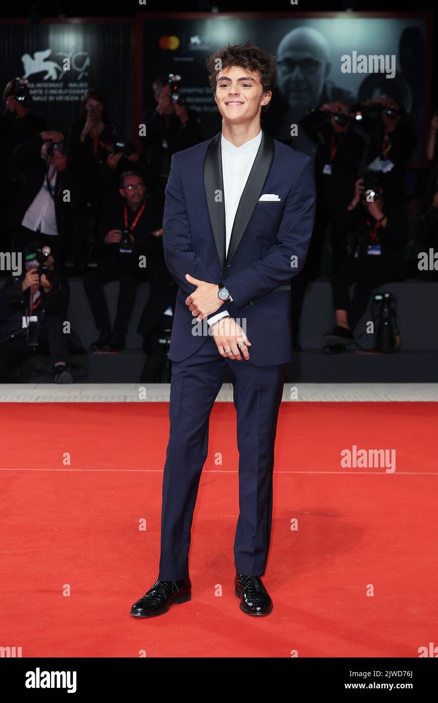 Iker Sanchez Solano 79th Venice Film Festival People at Lido Venice, Italy  1st September 2022 © SGPItalia id 127248 023 * Not Exclusive Stock Photo -  Alamy