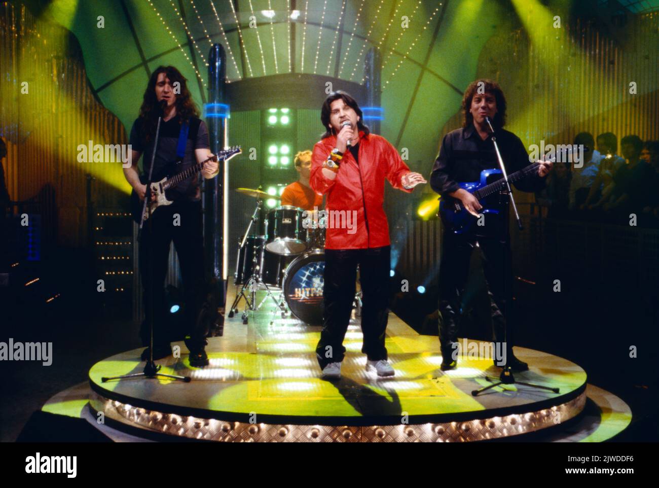 Hoi, österreichische Pop Band, mit Sänger Freddy Pfister, Auftritt in ...