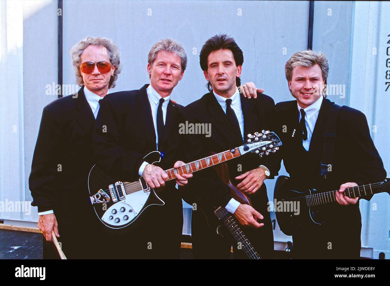 The Tremeloes, britische Pop Band, Aufnahme in Deutschland, 1991. The Tremeloes, British Pop Band, photo shoot, Germany, 1991. Stock Photo