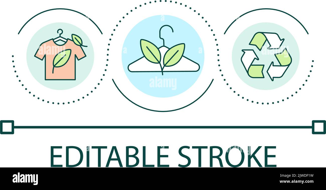 Eco Friendly Clothing Brand Loop Concept Icon Stock Vector Image Art Alamy Eco Friendly Clothing Brand Loop Concept Icon Stock Vector Image Art Alamy